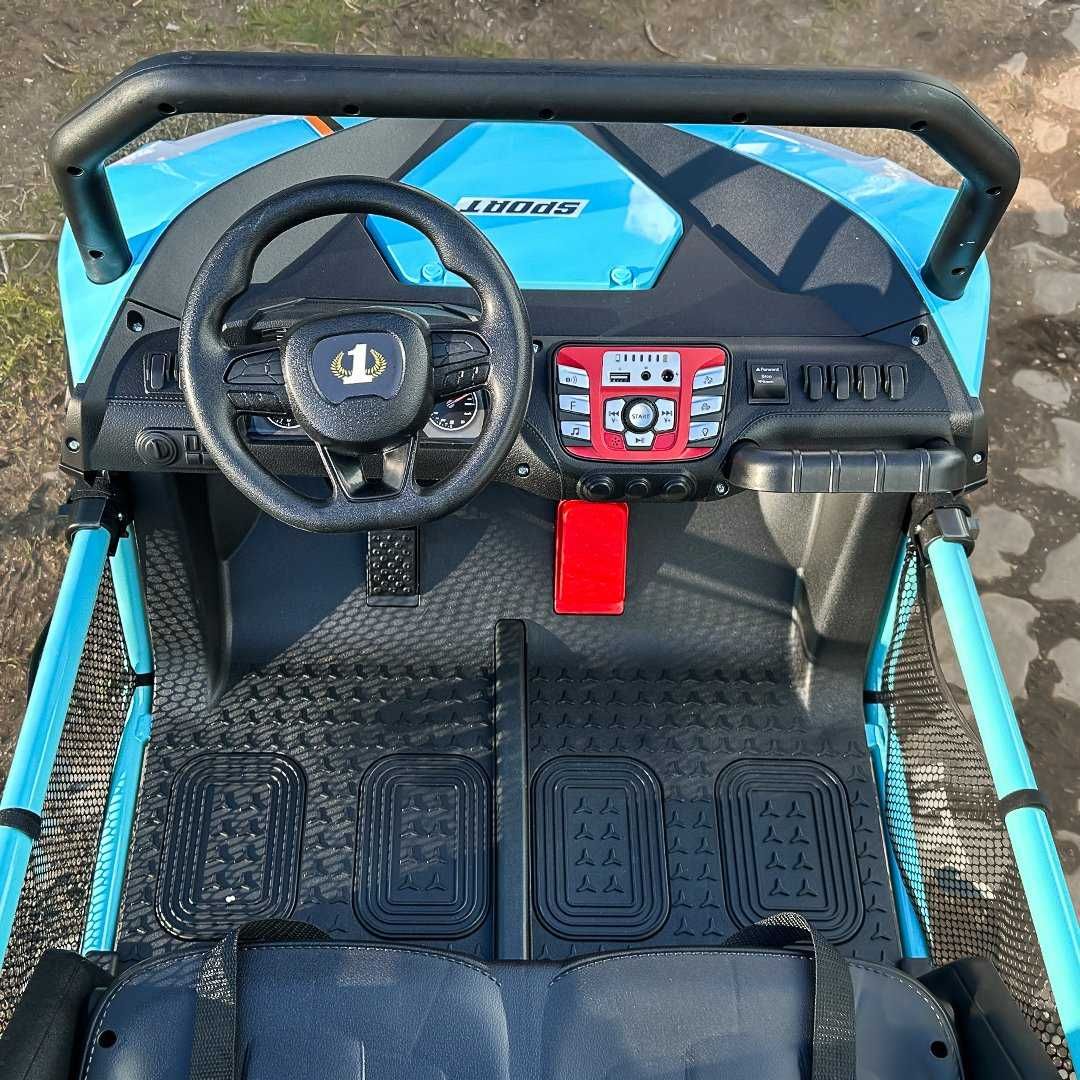 OFERTA UTV electric pentru 2 copii Dune-Buggy 200W 12V, cu roti MOI