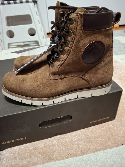 Ghete revit moto pt barbati noi cu eticheta piele naturala