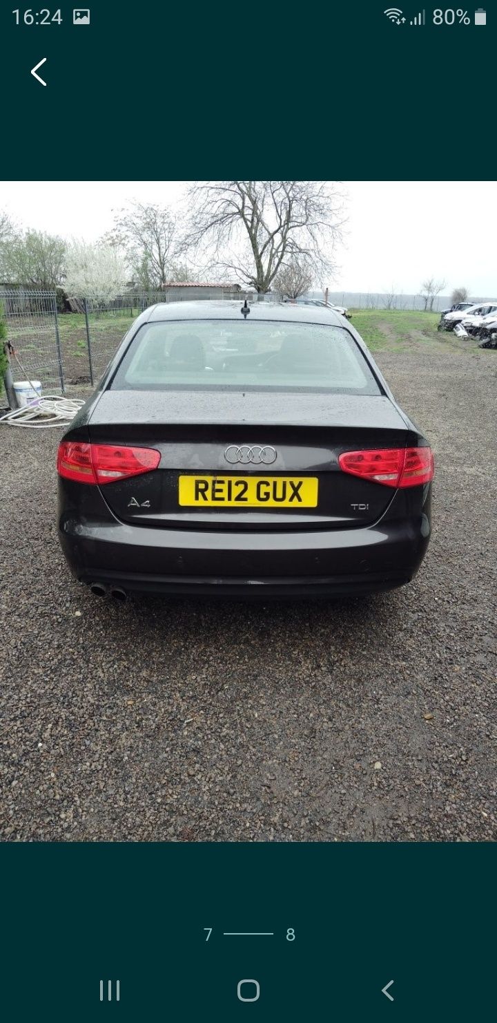 Bara fata completa audi a4 b8.5 facelift