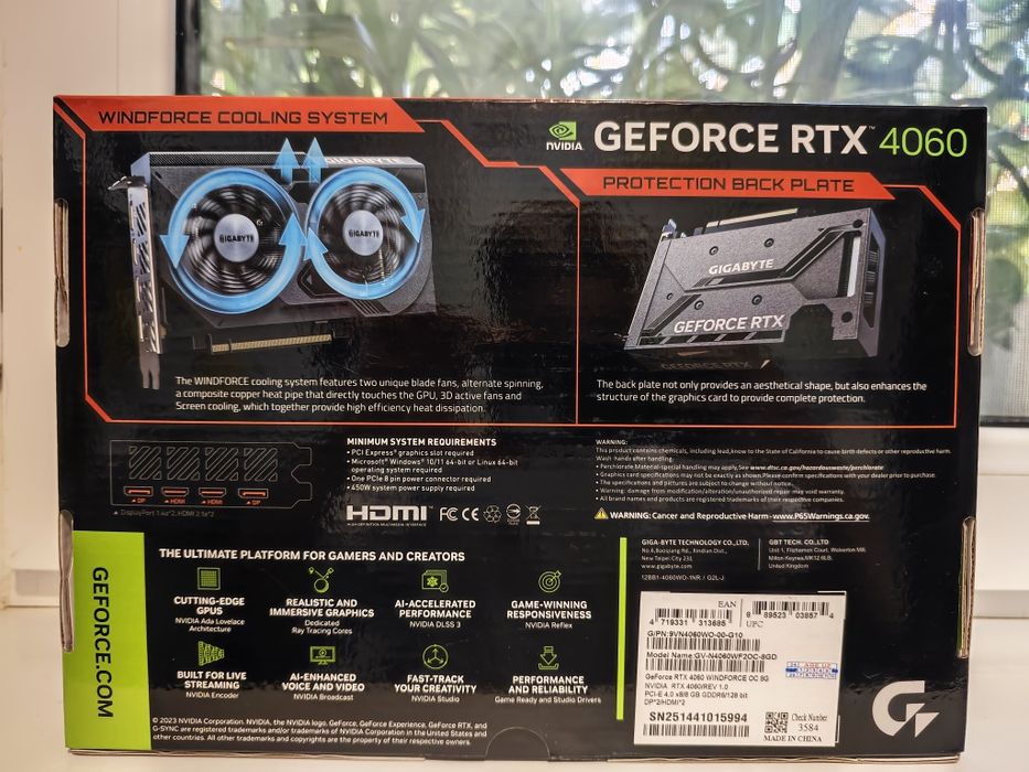 Продается RTX 4060 в отличном состоянии
