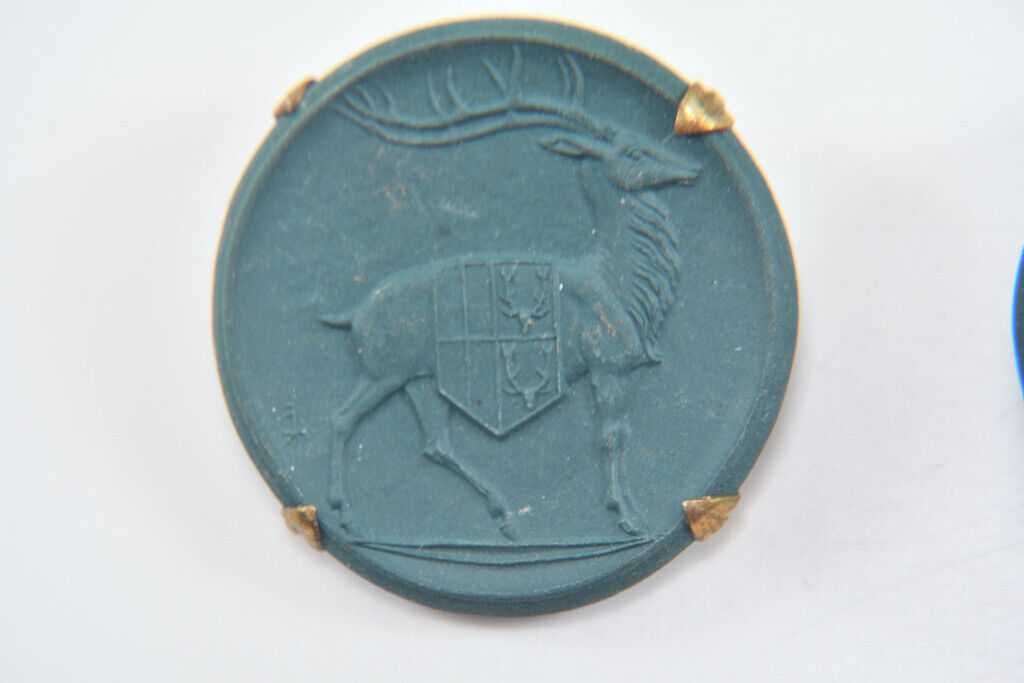 Medalie ceramica ROSENTHAL, piesa muzeu, 1926, 500 ani oras Selb
