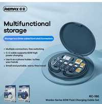 Remax RC-190 Multifunctional Fast Charge Data Cable Storage Box Holder