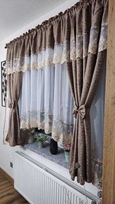 Set perdea plus draperie