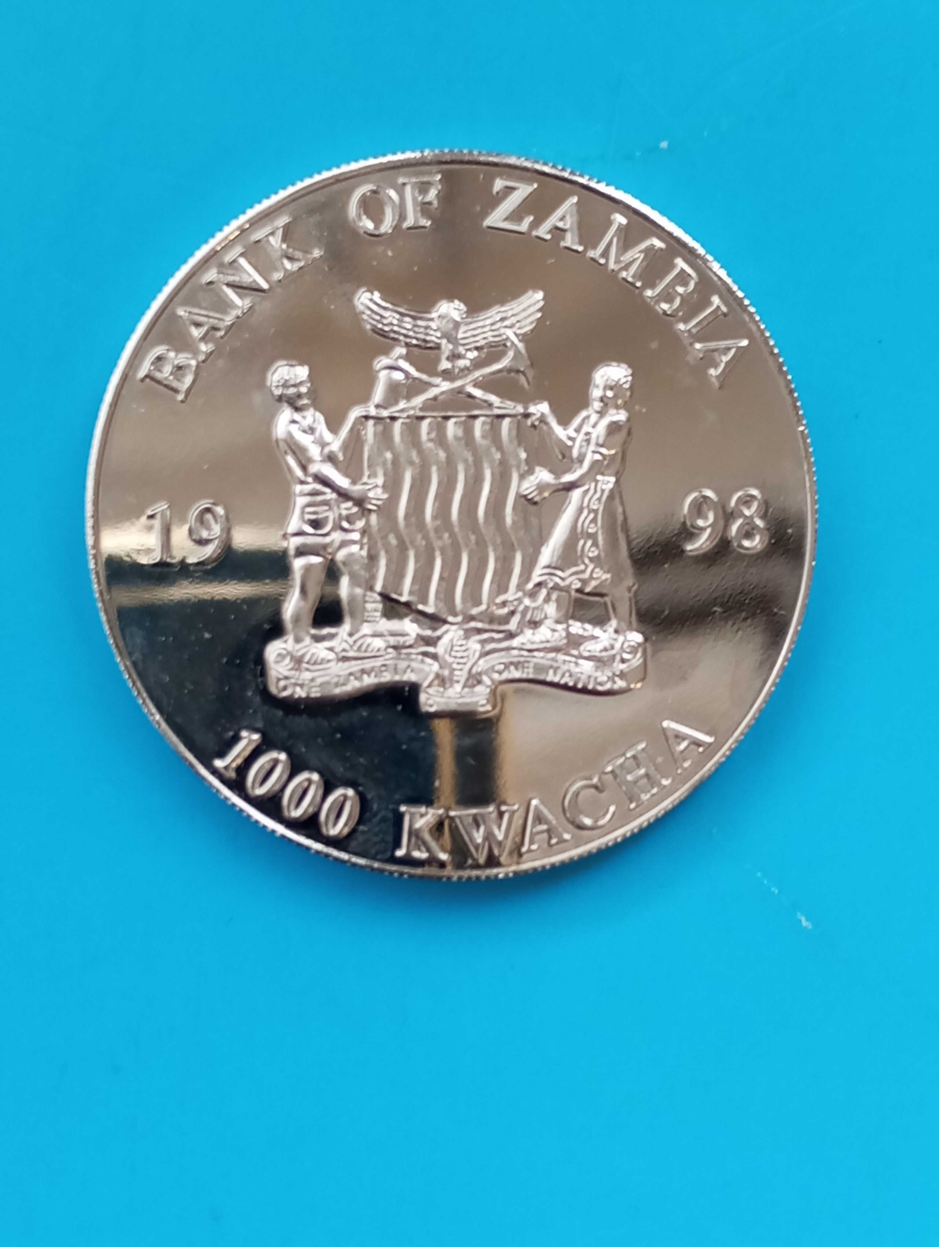 1000 квача 1998 г. Замбия
