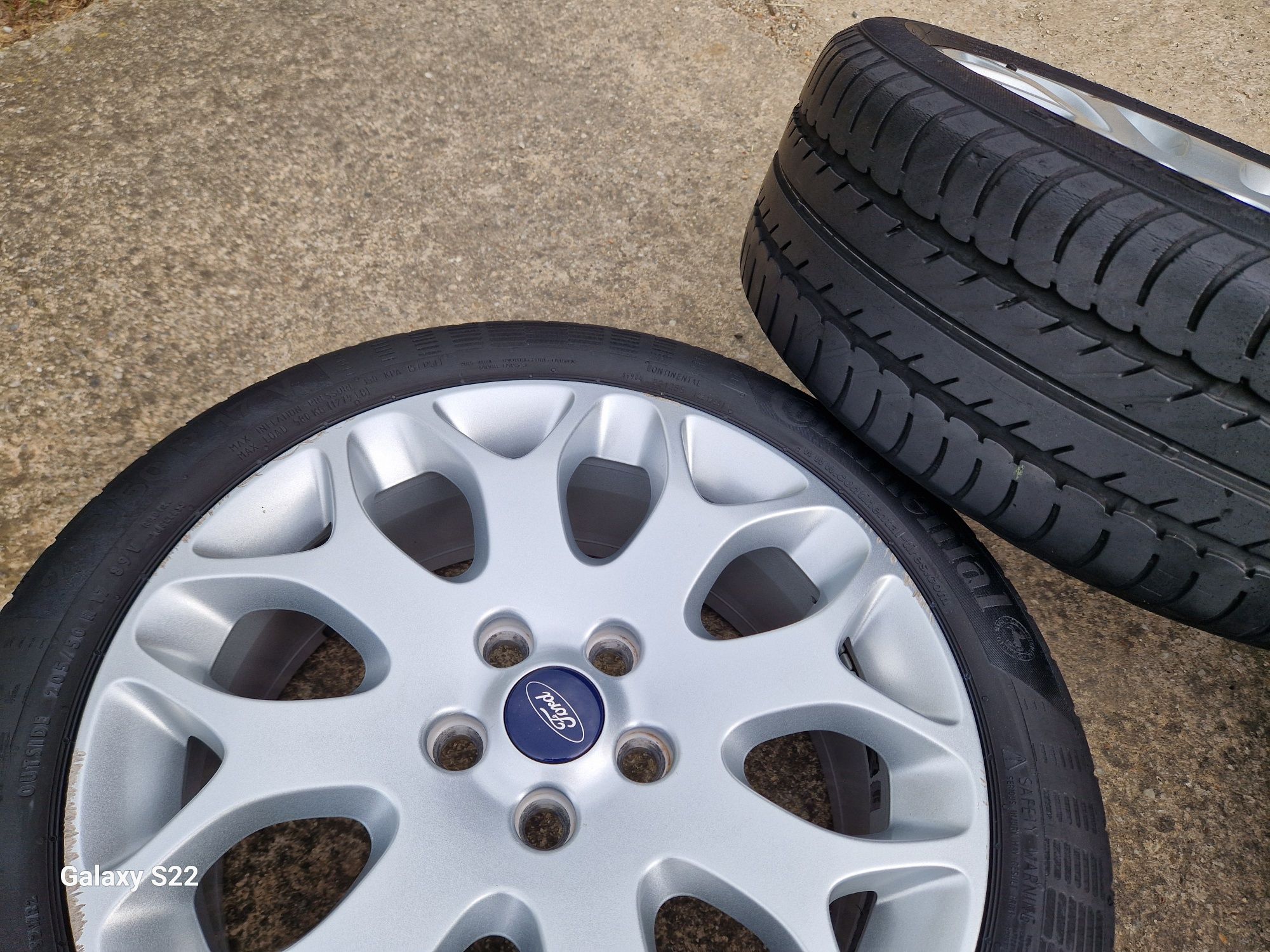 Jante Ford Focus Mondeo 5x108 anvelope vara 205 50 17