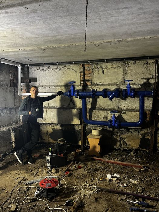 Все виды сантехнических работ 24/7 гарантия на работу 5 лет