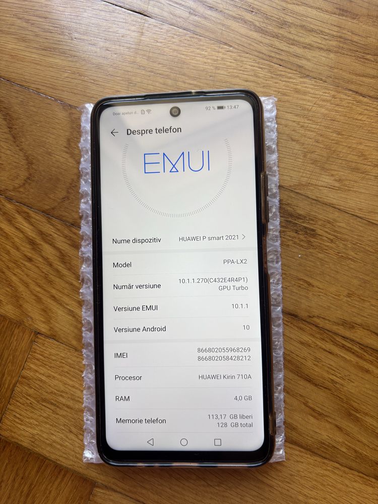 Huawei P Smart 2021 de 128 Gb Dual Black