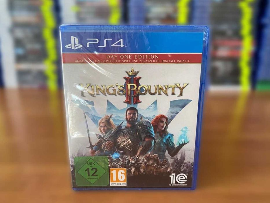 Новый** King's Bounty II - Day One Edition PS4/PS5 Большой Выбор Игр