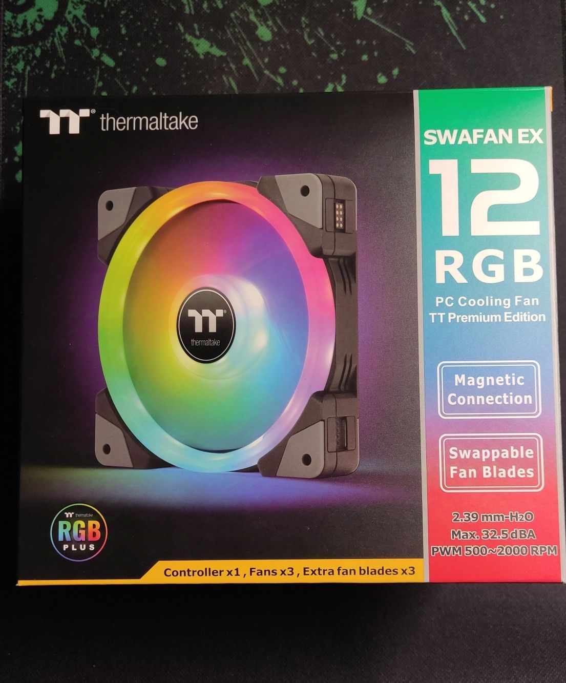 Кулеры для компьютера, ПК, корпуса, радиатора SWAFAN EX12 RGB