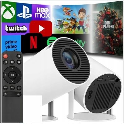 Video Proiector 4K cu Android 11