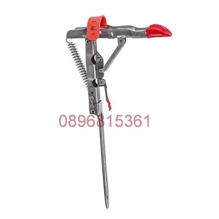 Автоматична самозасичаща стойка рибарска( нова стока)