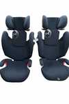 Scaun auto ISOFIX Cybex Solution M-fix Lavastone Black 15-36 kg, Negru