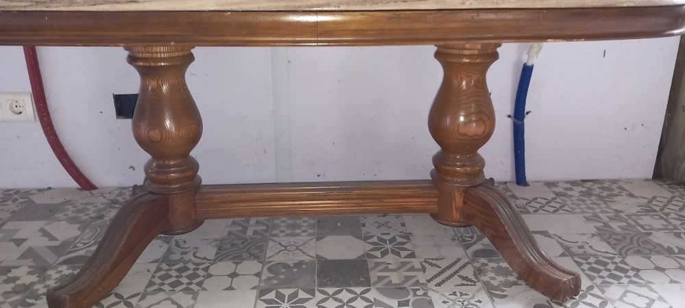 Masa masuta  blat marmura