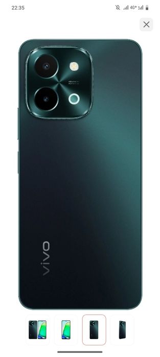 Vivo Y28 зелёный цвет 128 гб