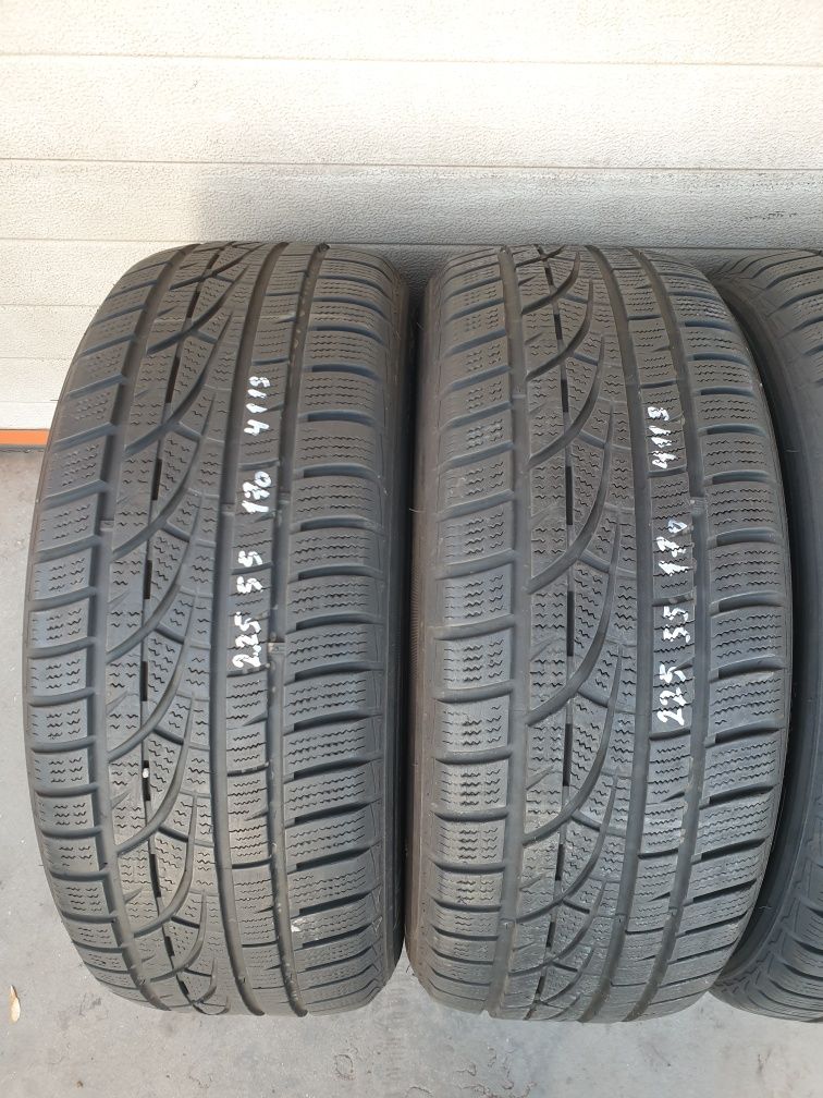 Зимни гуми 4 броя HANKOOK Winter Icept Evo 225 55 R17 дот 4113