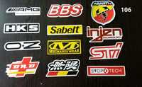 106 Set Stickere/Autocolante Auto/Moto ATV AMG