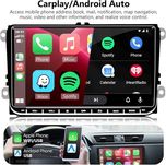 Navigatie Android Carplay VW Passat Tiguan Golf Jetta SEAT SKODA
