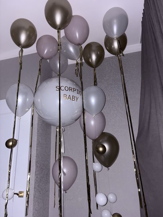 шарики день рождения, scorpio baby