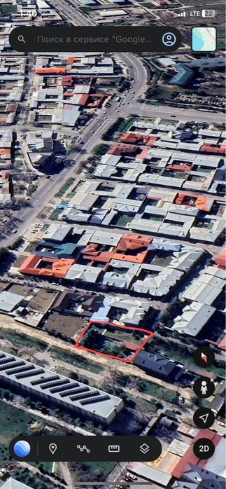 Ер сотилади 8 соту 38 метр фассад йенги тошми урология оркаси