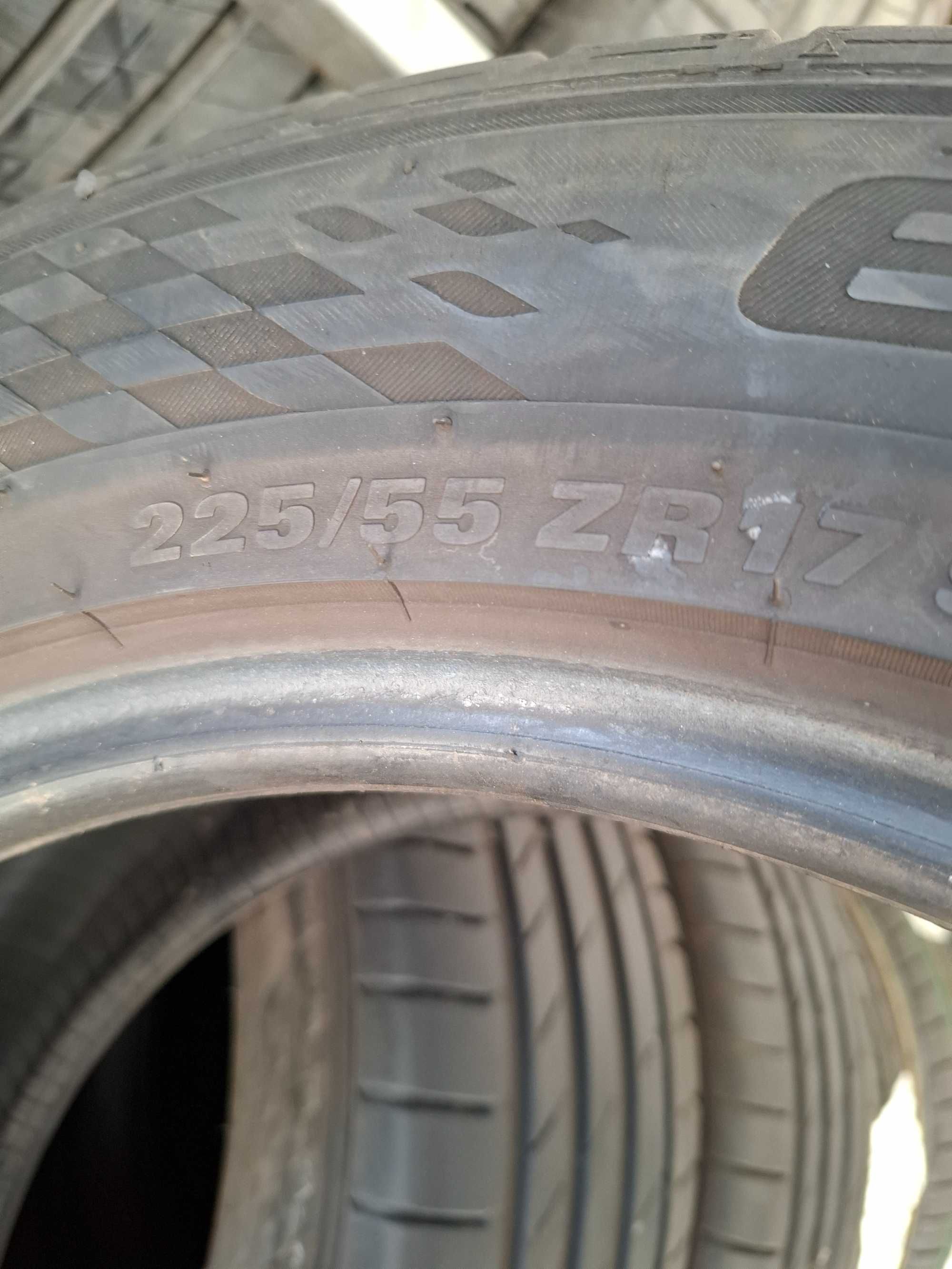 4 Летни гуми Кумхо 225/55/17 ДОТ20
