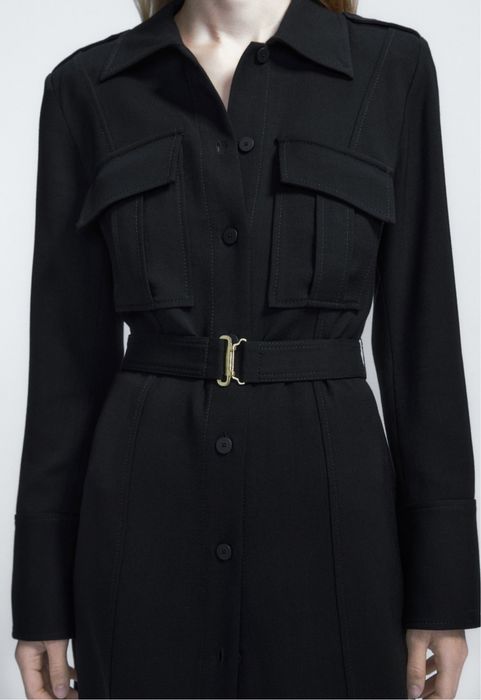 Rochie Massimo Dutti cu cordon