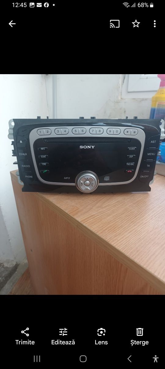 Vand mp3 Sony 4x45w ford mondeo