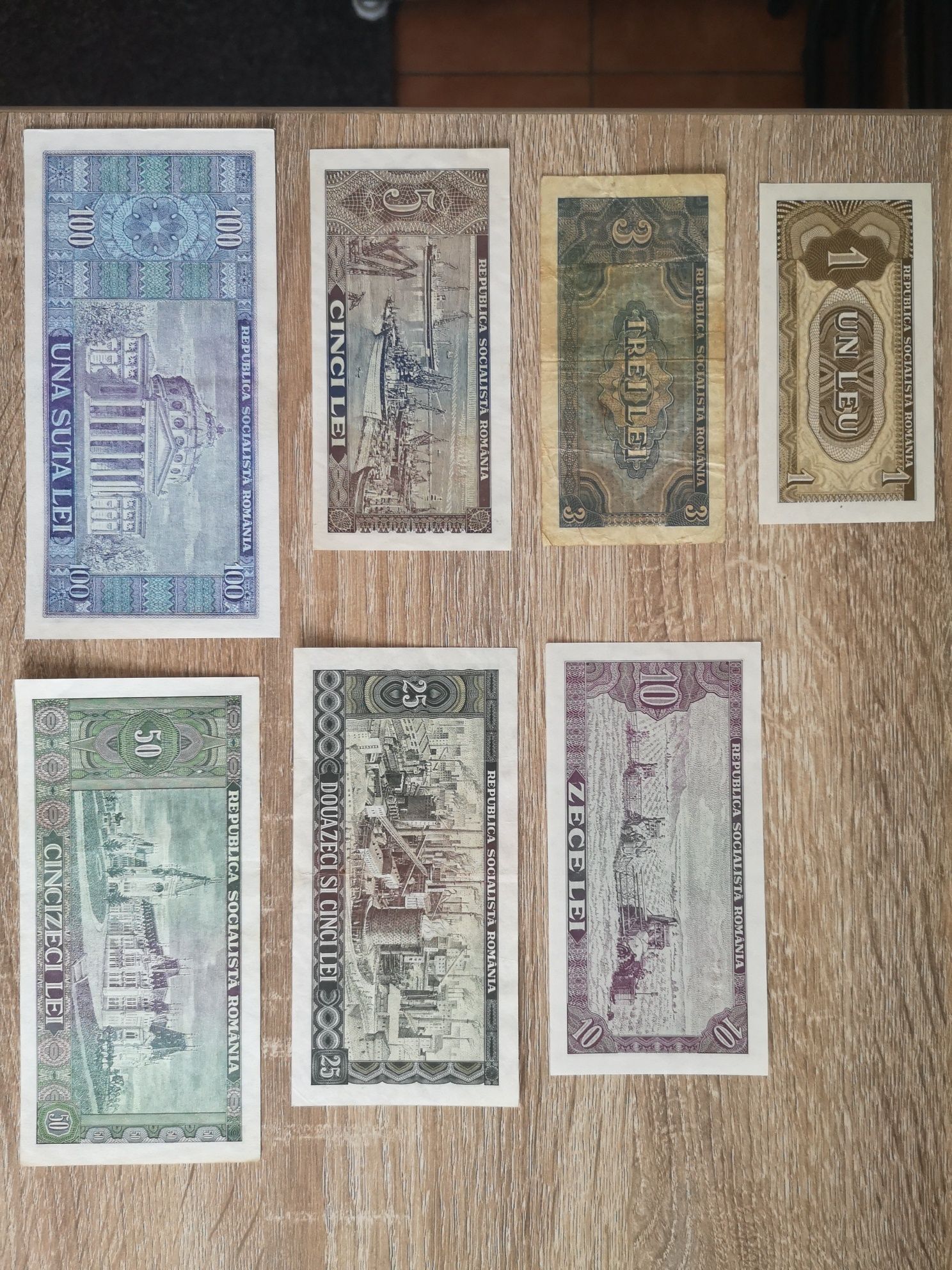 Set complet bancnote 1966