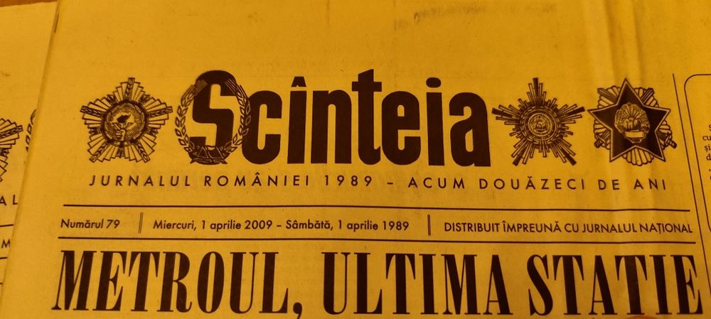 Scânteia ,experiment jurnalistic