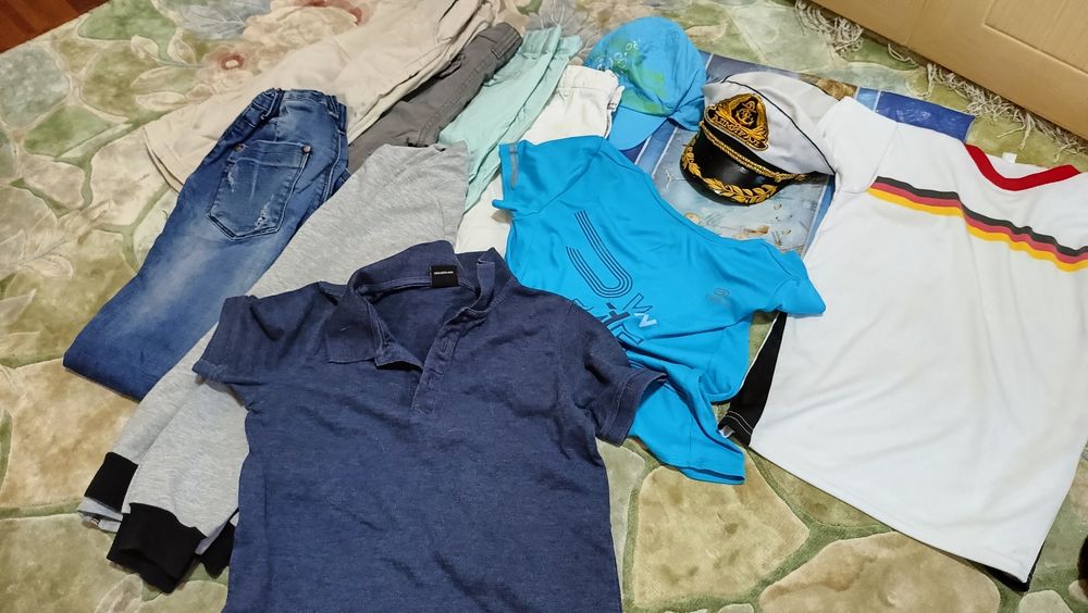 Пакет вещей на мальчика 18 вещей. Возраст 9-10 лет