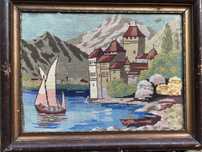 Tablou Goblen castel