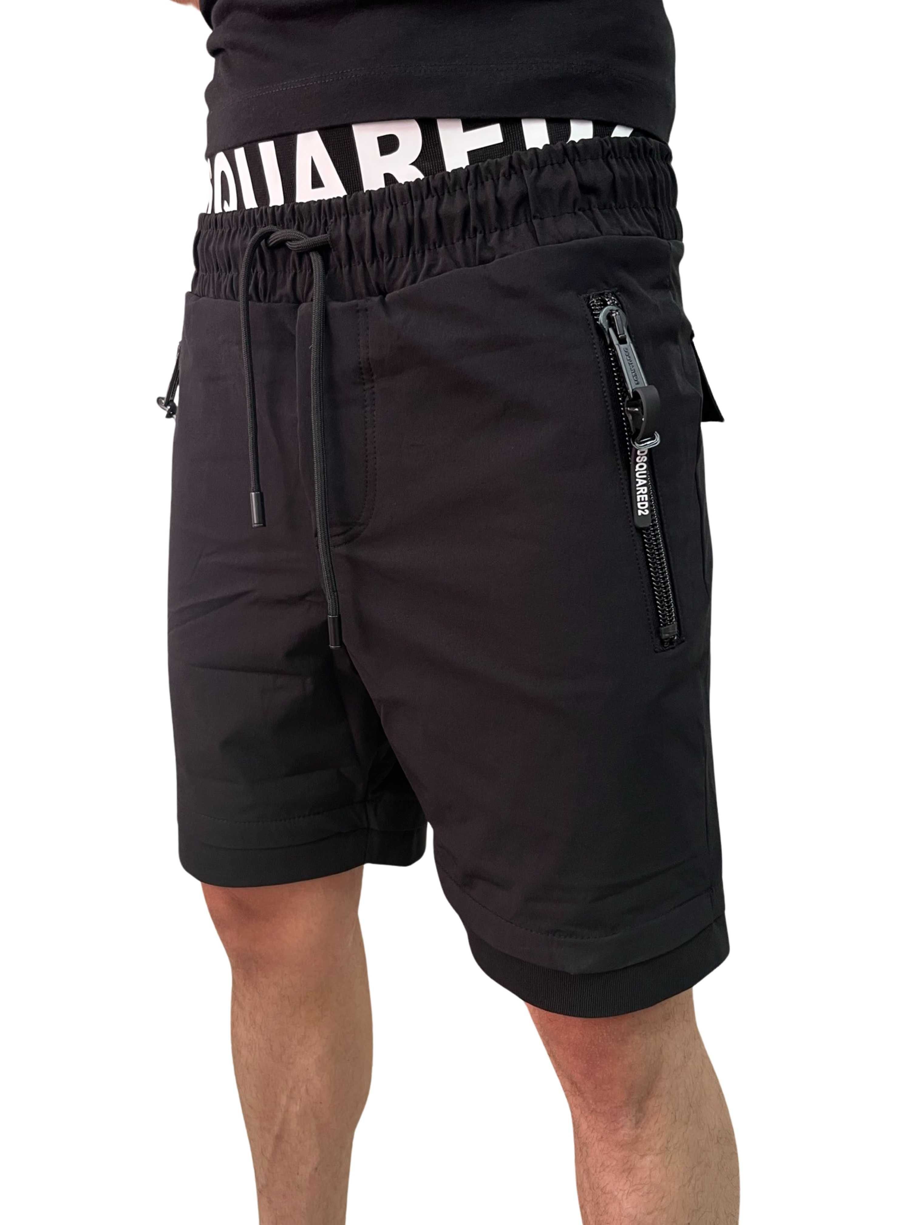 Мъжки къси панталони Dsquared Black Edition !!!