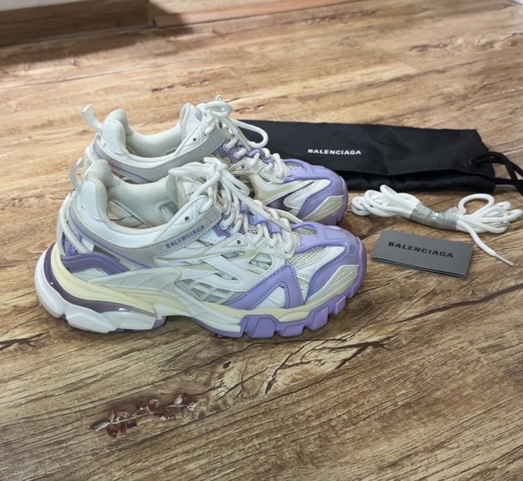 Balenciaga Track 2.0 Purple White Noi Originali 37