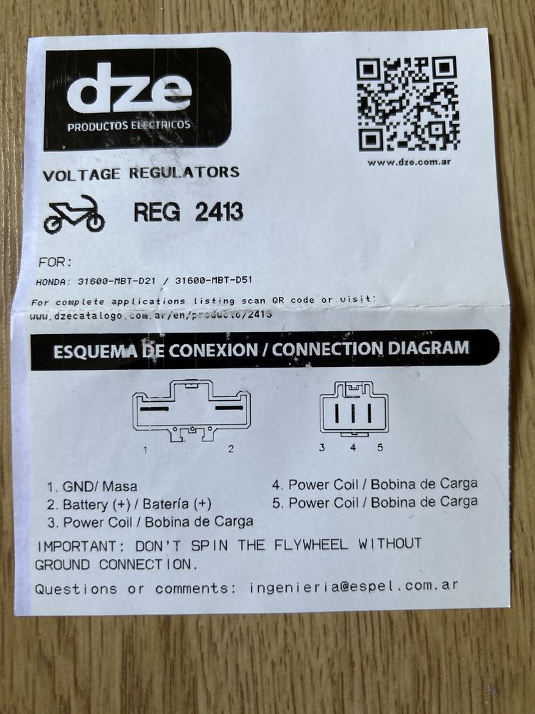 Releu incarcare moto  DZE 2413 MOSFET