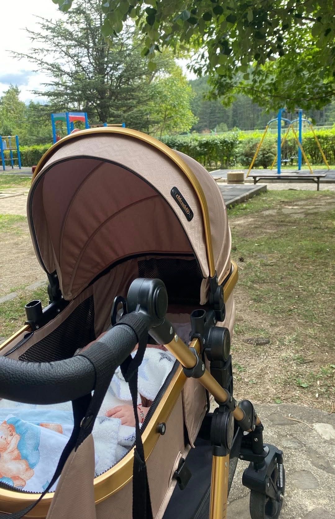 Бебешка количка Чиполино Хавана 2 в 1+кошница за кола за бебе до 13 кг