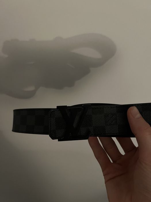 Curea neagra cu logo negru