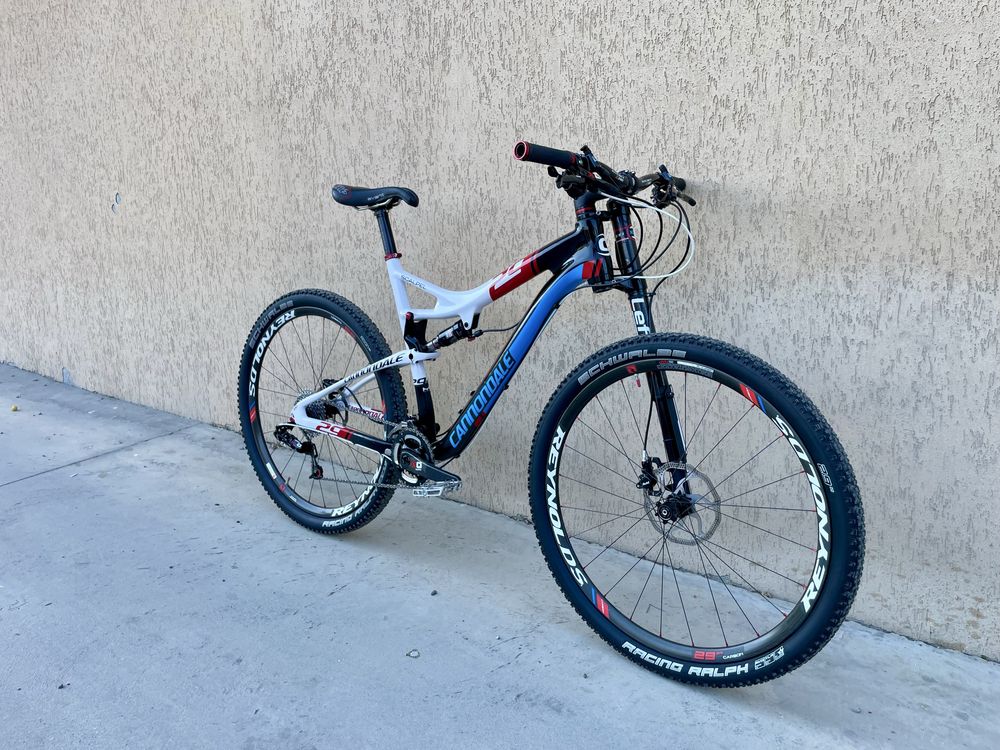 Bicicleta cannondale full suspension lefty