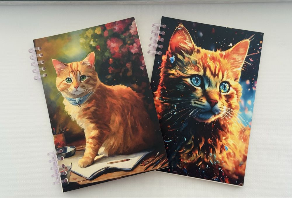 Блокнот с котиком