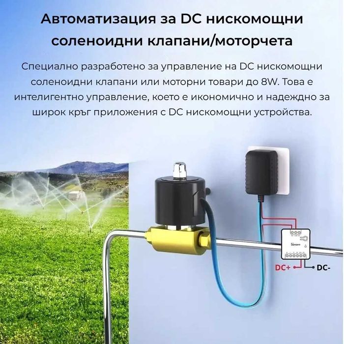 Sonoff MINI-D WiFi смарт прекъсвач–мини модул за интелигентен контрол