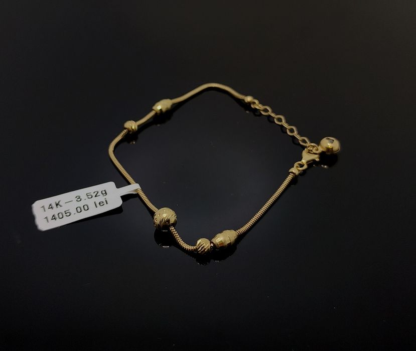 Bijuteria Royal bratara din aur 14k 3.52 gr