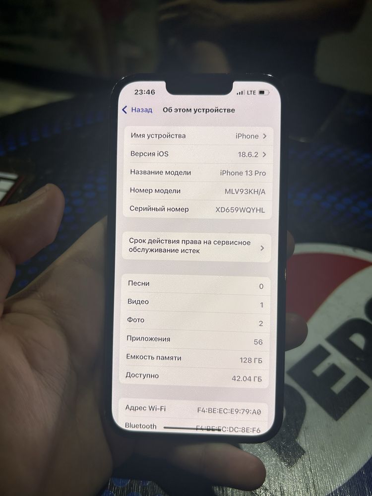 iPhone 13 pro 128 gb