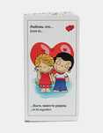 Открытка с кормашкой для шоколада Love is