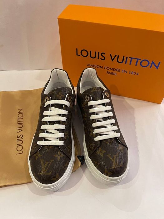 Adidasi Louis Vuitton  36-40-Piele naturală-poze reale 100% cutie Loui
