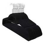 Umerase din Plastic Acoperite cu Velur pentru Haine Culoare Turcoaz