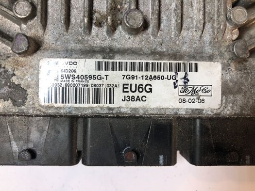 ECU calculator motor Ford Mondeo 2.0TDCi 7G91-12A650-VF; SID206