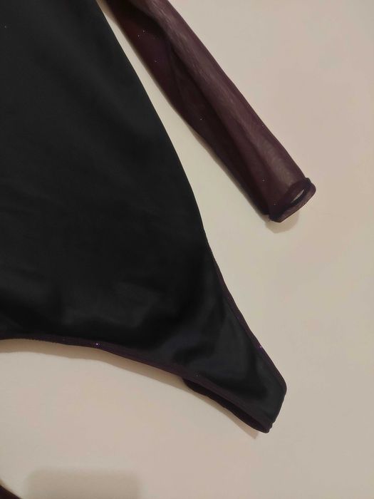 Body mov cu sclipici