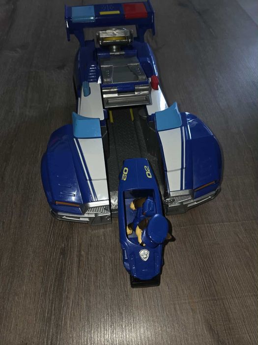 PAW PATROL Трансформиращата се полицейска кола на Чейс