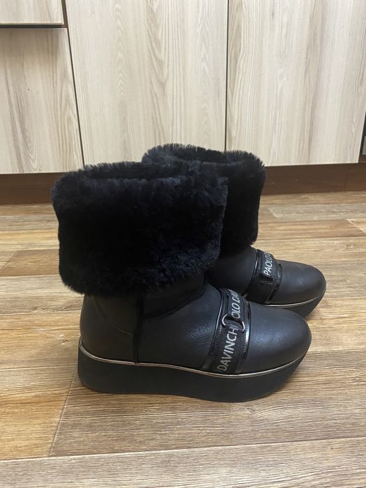 Продам зимние сапожки б/у