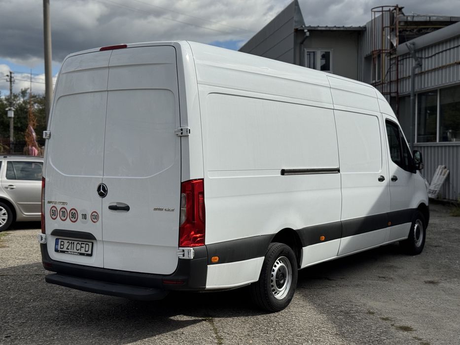 Mercedes Sprinter 316 2019 Clima 2.2 Diesel 163 Cp L3 H2 Lung