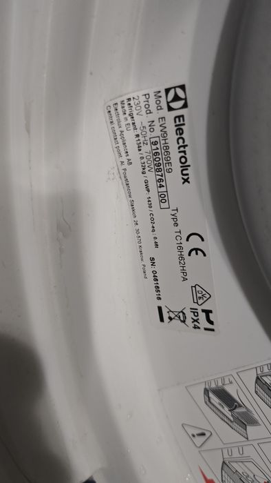 Сушилня Electrolux 9kg wi-fi 3D