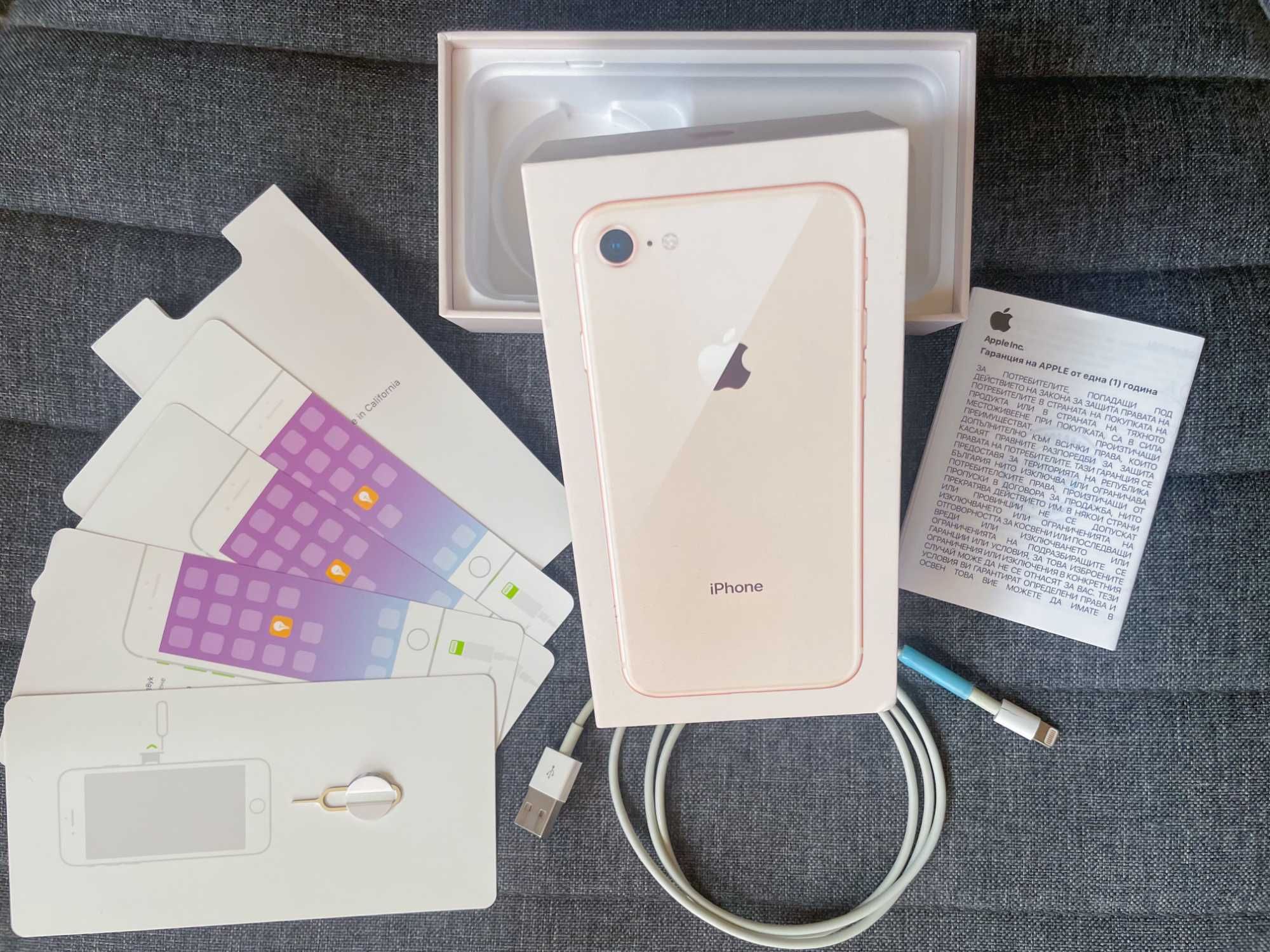 iPhone 8 Gold 64GB ПЕРФЕКТЕН